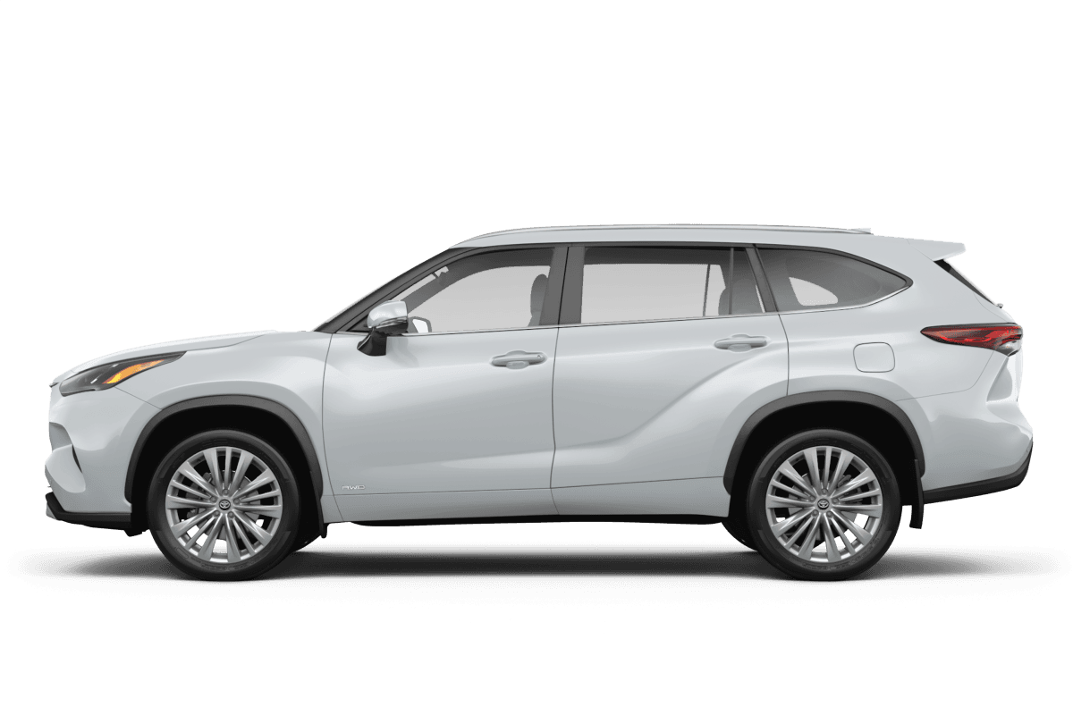 Toyota Highlander Hybrid - Side view Toyota Highlander Hybrid - Side view